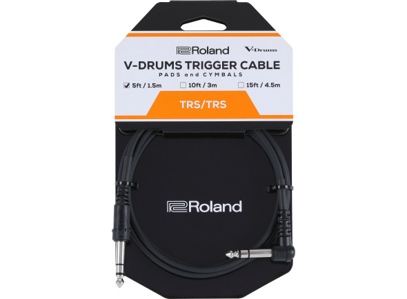 <b>Roland PCS-5-TRA V-Drums Cabo Audio Trigger 1.5m comprimento</b> <b>Roland PCS-5-TRA V-Drums Cabo Audio Trigger 1.5m comprimento</b>